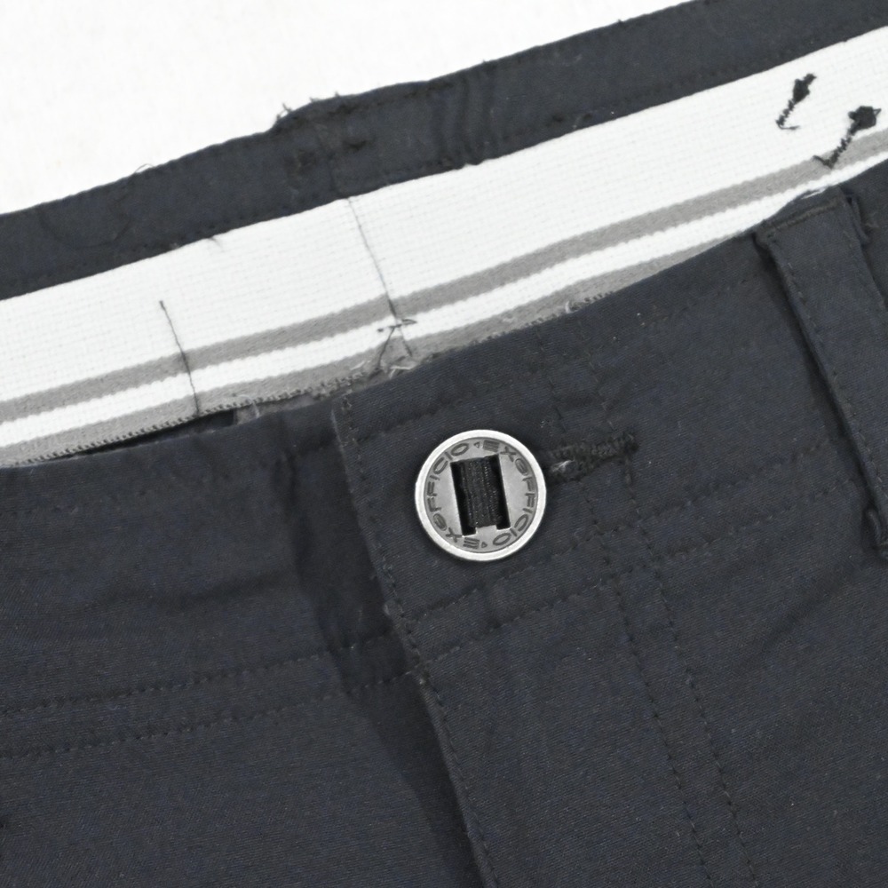 ExOfficio Hiking Pants Mens 32x27 Black‎ Lightweight Straight Leg Nylon Stretch - Picture 7 of 10